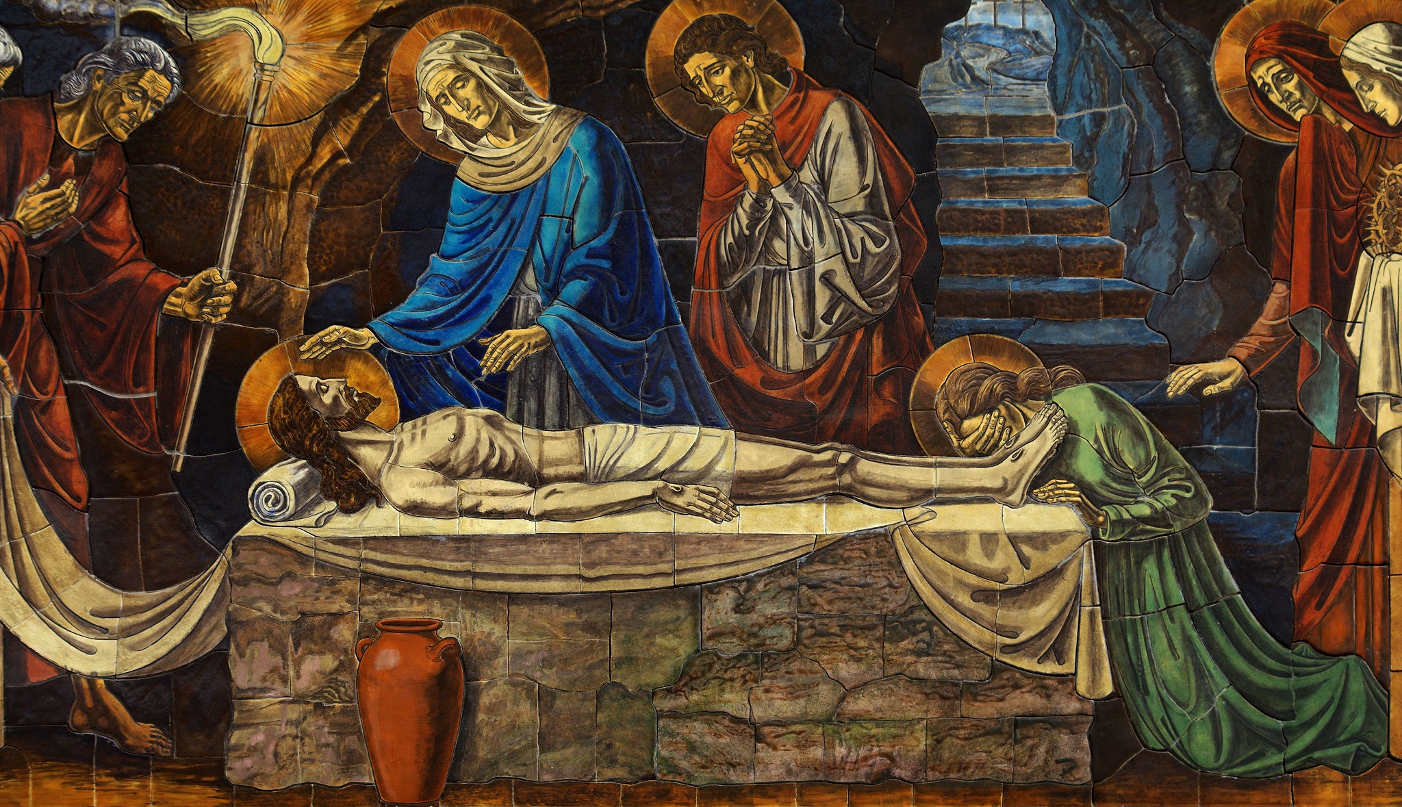 Holy saturday tomb